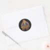 Scooby Doo Meddling Ginger Daphne Classic Round Sticker