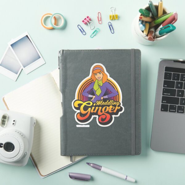 Scooby Doo Meddling Ginger Daphne Sticker