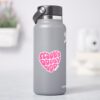 Scooby Dooby Doo Heart Sticker