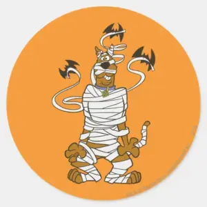 Scooby Mommy Classic Round Sticker