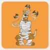 Scooby Mummy Square Sticker
