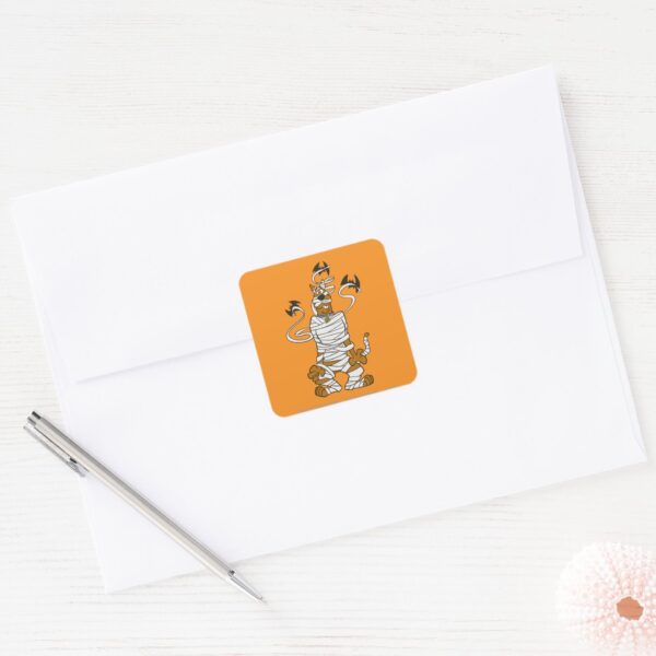 Scooby_Mummy_Square_Sticker_3 Scooby Mummy Square Sticker