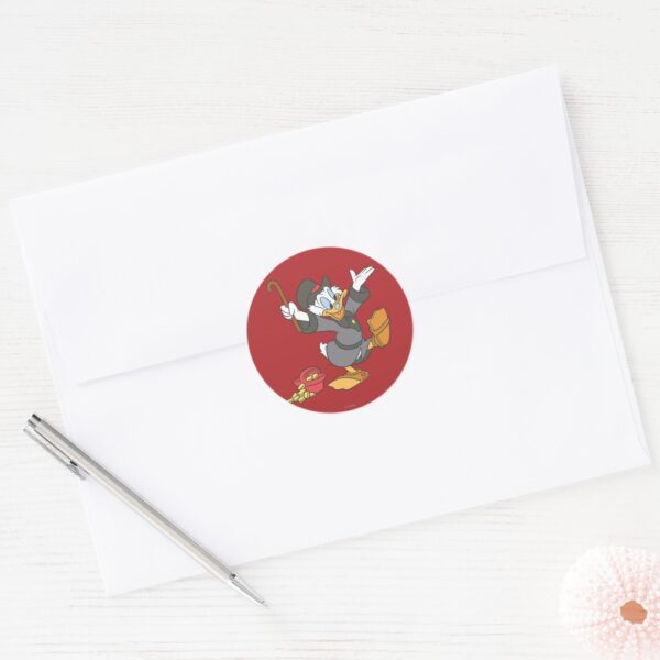 Scrooge_McDuck_Classic_Round_Sticker_3 Scrooge McDuck Classic Round Sticker