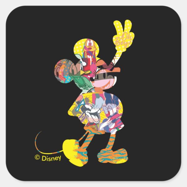 Sensational_6___A_Friend_Collage_Square_Sticker_1 Sensational 6 A Friend Collage Square Sticker