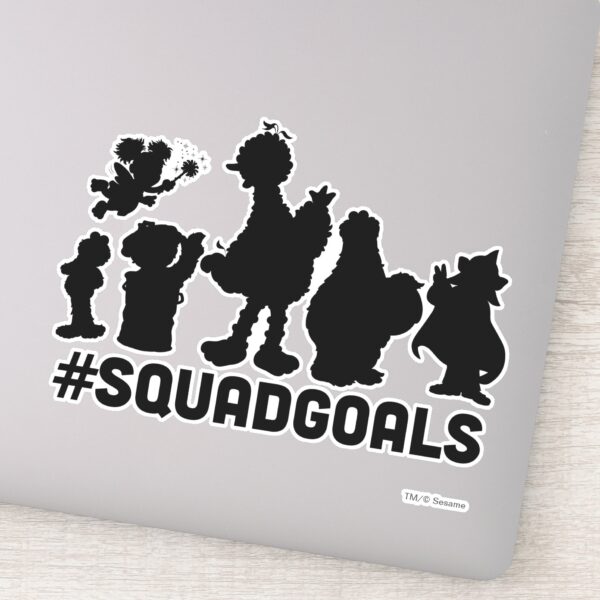 Sesame_Street_-_#SquadGoals_Sticker_1 Sesame Street SquadGoals Sticker