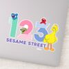 Sesame_Street_123_Sticker_1 Sesame Street 123 Sticker
