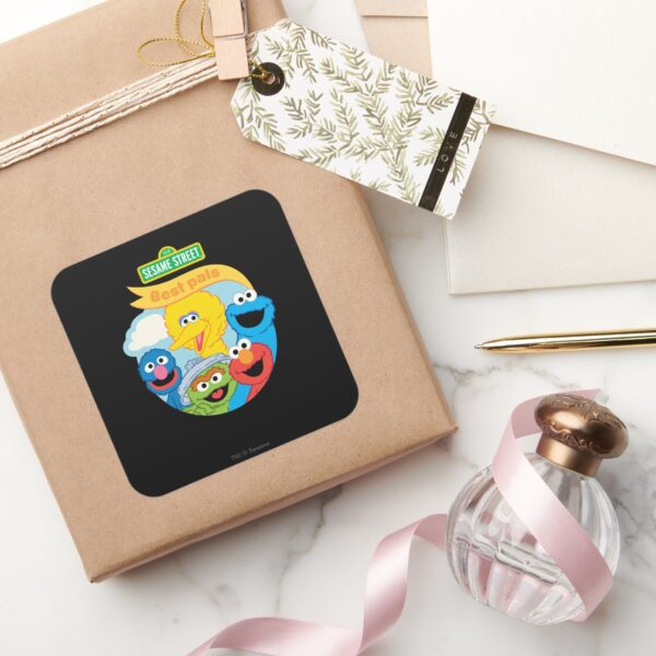 Sesame_Street_Character_Art_Square_Sticker_5 Sesame Street Character Art Square Sticker