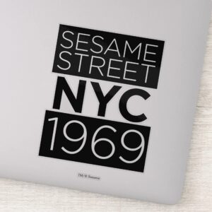 Sesame Street NYC Sticker