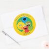 Sesame_Street_Pals_Birthday_Classic_Round_Sticker_3 Sesame Street Pals Birthday Classic Round Sticker