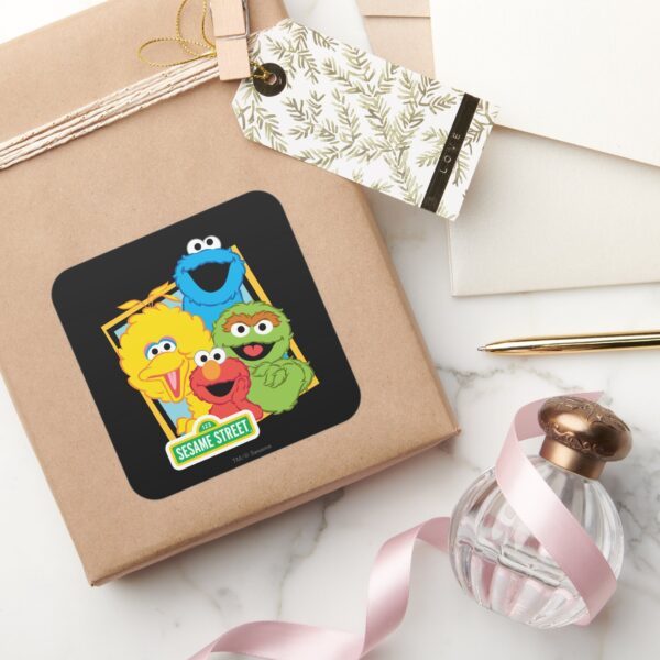 Sesame_Street_Pals_Square_Sticker_5 Sesame Street Pals Square Sticker
