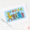 Sesame_Street_Pals___Party_Balloons_Rectangular_Sticker_3 Sesame Street Pals Party Balloons Rectangular Sticker