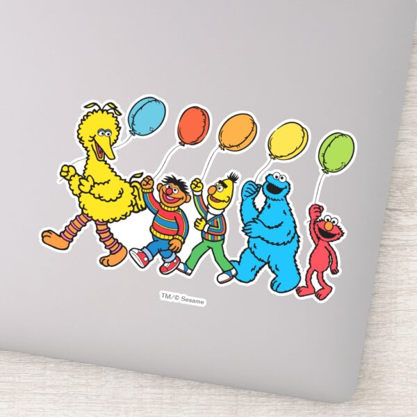 Sesame_Street_Pals___Party_Balloons_Sticker_1 Sesame Street Pals Party Balloons Sticker