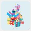 Sesame_Street_Pals_and_Presents_Square_Sticker_1 Sesame Street Pals And Presents Square Sticker