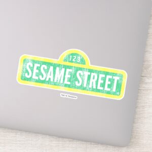 Sesame Street Sign Sticker