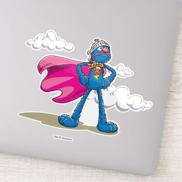 Sesame_Street_Super_Grover_Sticker_1 Sesame Street Super Grover Sticker