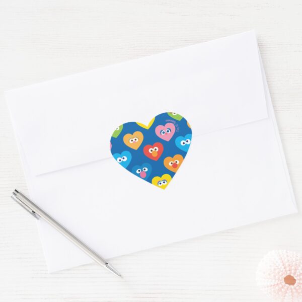 Sesame_Street_Valentine_Hearts_Pattern_Heart_Sticker_3 Sesame Street Valentine Hearts Pattern Heart Sticker
