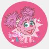 Sesame_Street___Abby_Cadabby_-_Sparkle_&_Shine_Classic_Round_Sticker_1 Sesame Street Abby Cadabby Sparkle Shine Classic Round Sticker