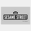 Sesame_Street___B&W_Logo_Rectangular_Sticker_1 Sesame Street BW Logo Rectangular Sticker
