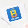 Sesame_Street___B_is_for_Big_Bird_Square_Sticker_3 Sesame Street B Is For Big Bird Square Sticker