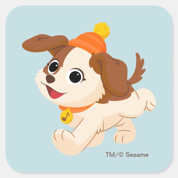 Sesame_Street___Christmas_Tango_Square_Sticker_1 Sesame Street Christmas Tango Square Sticker