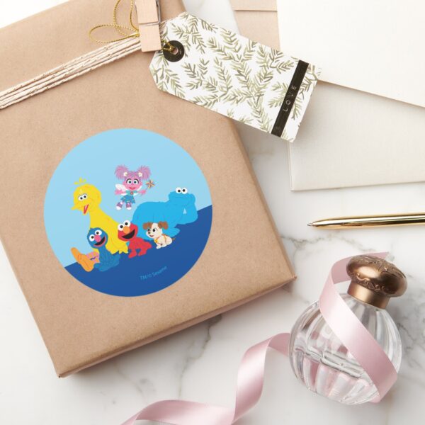 Sesame_Street___Colorful_Sesame_Street_Pals_Classic_Round_Sticker_5 Sesame Street Colorful Sesame Street Pals Classic Round Sticker