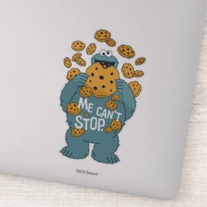 Sesame_Street___Cookie_Monster_-_Me_Can't_Stop_Sticker_1 Sesame Street Cookie Monster Me Cant Stop Sticker