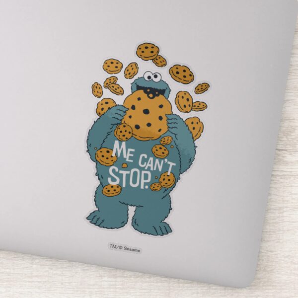 Sesame_Street___Cookie_Monster_-_Me_Can't_Stop_Sticker_1 Sesame Street Cookie Monster Me Cant Stop Sticker