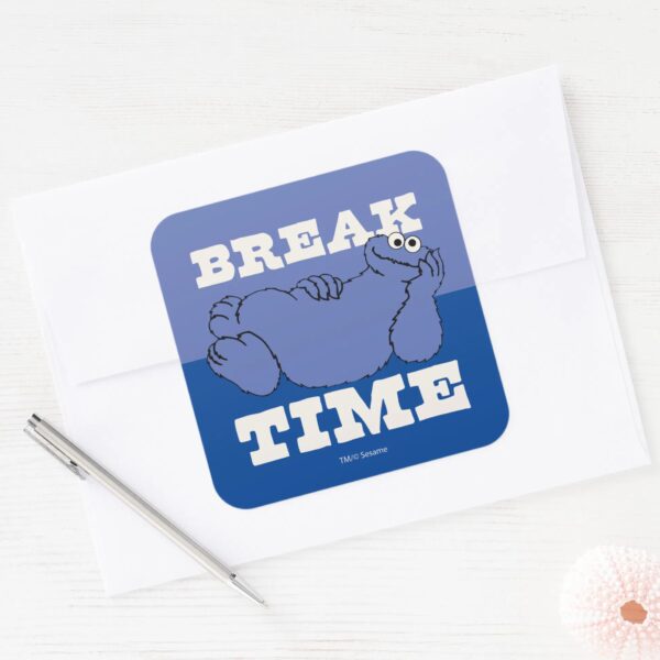 Sesame_Street___Cookie_Monster_Break_Time_Square_Sticker_3 Sesame Street Cookie Monster Break Time Square Sticker