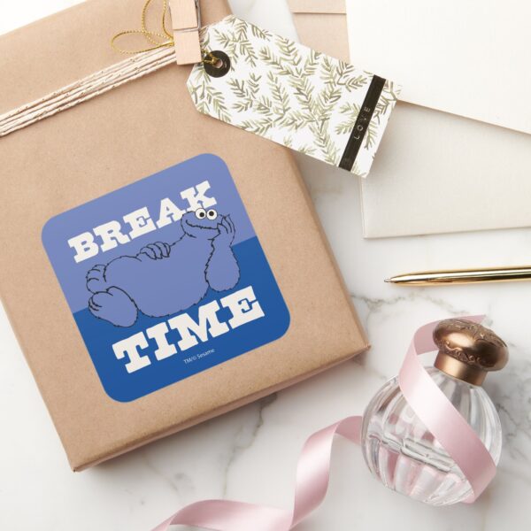 Sesame_Street___Cookie_Monster_Break_Time_Square_Sticker_5 Sesame Street Cookie Monster Break Time Square Sticker