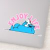 Sesame_Street___Cookie_Monster_Enjoy_Life_Sticker_1 Sesame Street Cookie Monster Enjoy Life Sticker