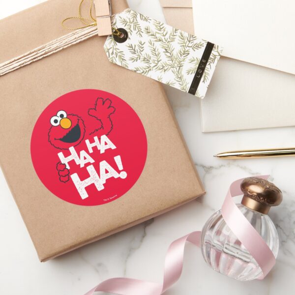 Sesame_Street___Elmo_-_Ha_Ha_Ha!_Classic_Round_Sticker_5 Sesame Street Elmo Ha Ha Ha Classic Round Sticker