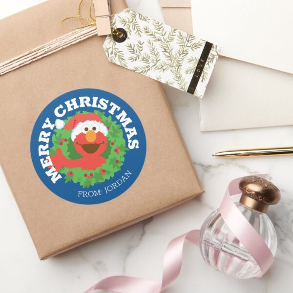 Sesame_Street___Elmo_Merry_Christmas_Gift_Tag_5 Sesame Street Elmo Merry Christmas Gift Tag