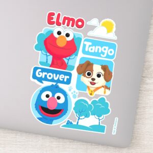 Sesame_Street___Elmo,_Tango,_&_Grover_Park_Graphic_Sticker_1 Sesame Street Elmo Tango Grover Park Graphic Sticker