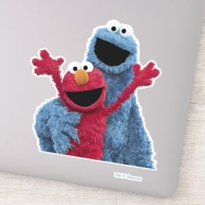 Sesame_Street___Elmo_&_Cookie_Monster_Sticker_1 Sesame Street Elmo Cookie Monster Sticker