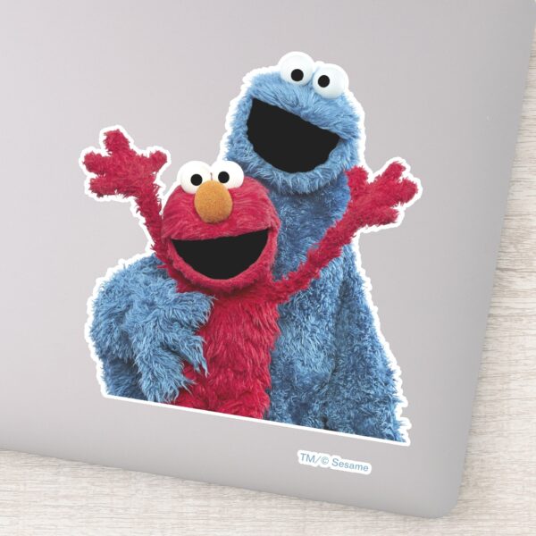 Sesame_Street___Elmo_&_Cookie_Monster_Sticker_1 Sesame Street Elmo Cookie Monster Sticker