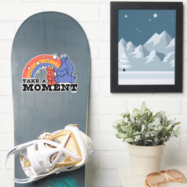 Sesame Street Elmo Cookie Take A Moment Sticker