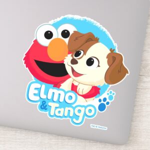Sesame_Street___Elmo_&_Tango_Badge_Sticker_1 Sesame Street Elmo Tango Badge Sticker