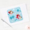 Sesame_Street___Elmo_&_Tango_Pattern_Square_Sticker_3 Sesame Street Elmo Tango Pattern Square Sticker