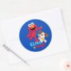Sesame_Street___Elmo_&_Tango_Running_Classic_Round_Sticker_3 Sesame Street Elmo Tango Running Classic Round Sticker