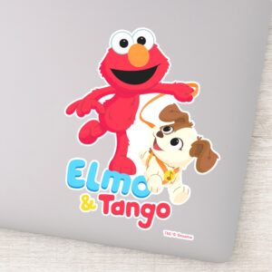 Sesame_Street___Elmo_&_Tango_Running_Sticker_1 Sesame Street Elmo Tango Running Sticker