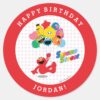 Sesame_Street___Elmo_and_Pals_-_Birthday_Balloons_Classic_Round_Sticker_1 Sesame Street Elmo And Pals Birthday Balloons Classic Round Sticker