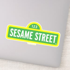 Sesame Street Full Color Logo Sticker