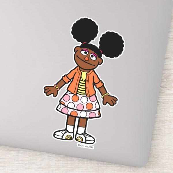 Sesame_Street___Gabrielle_Portrait_Sticker_1 Sesame Street Gabrielle Portrait Sticker