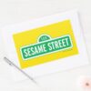 Sesame_Street___Green_Logo_Rectangular_Sticker_3 Sesame Street Green Logo Rectangular Sticker