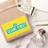 Sesame_Street___Green_Logo_Rectangular_Sticker_5 Sesame Street Green Logo Rectangular Sticker