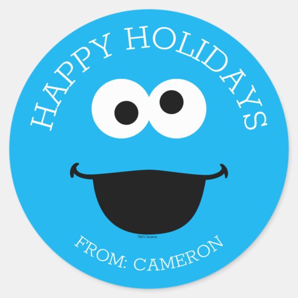 Sesame_Street___Grover_Merry_Christmas_Gift_Tag_1 Sesame Street Grover Merry Christmas Gift Tag