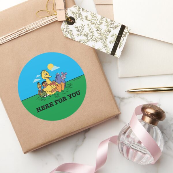 Sesame_Street___Here_For_You_Classic_Round_Sticker_5 Sesame Street Here For You Classic Round Sticker