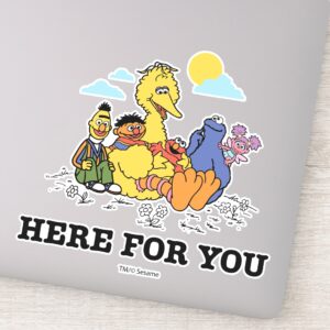 Sesame Street Here For You Sticker