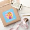Sesame_Street___Julia_Pink_Heart_Square_Sticker_5 Sesame Street Julia Pink Heart Square Sticker