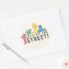 Sesame_Street___Let's_Hit_the_Street!_Classic_Round_Sticker_3 Sesame Street Lets Hit The Street Classic Round Sticker